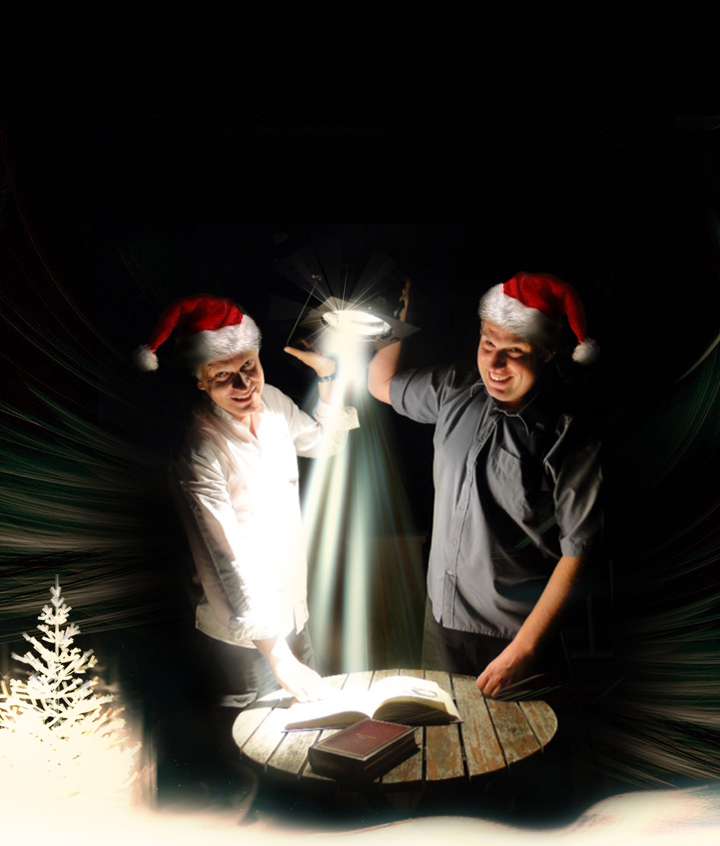 Fröhliche Weihnachten - eine besinnlich - fröhliche Lesung mit Michael Schefts und Gregor Viilukas