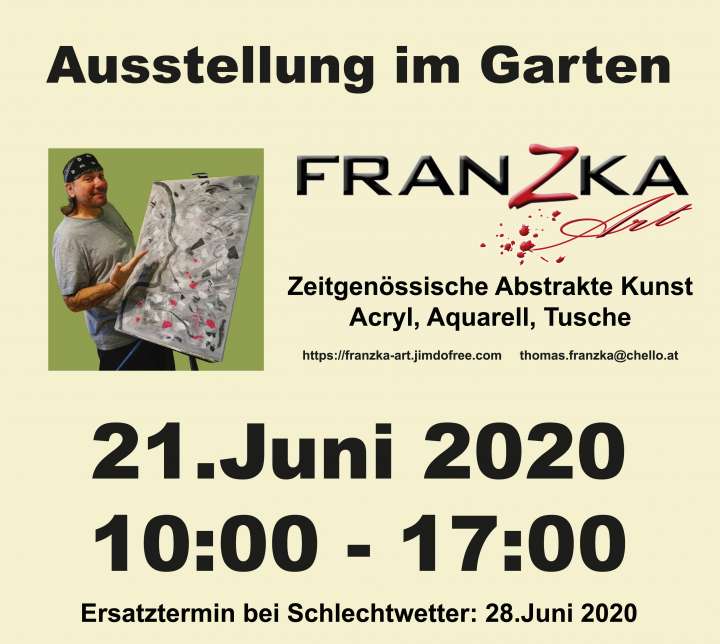 Ausstellung im Garten